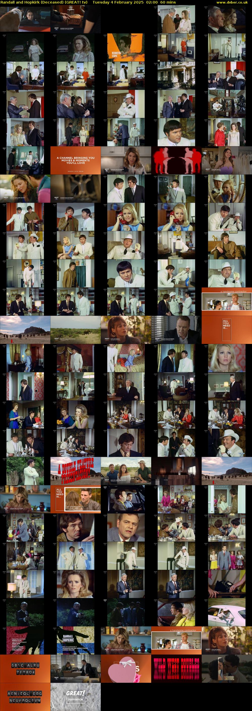Randall and Hopkirk (Deceased) (GREAT! tv) Tuesday 4 February 2025 02:00 - 03:00