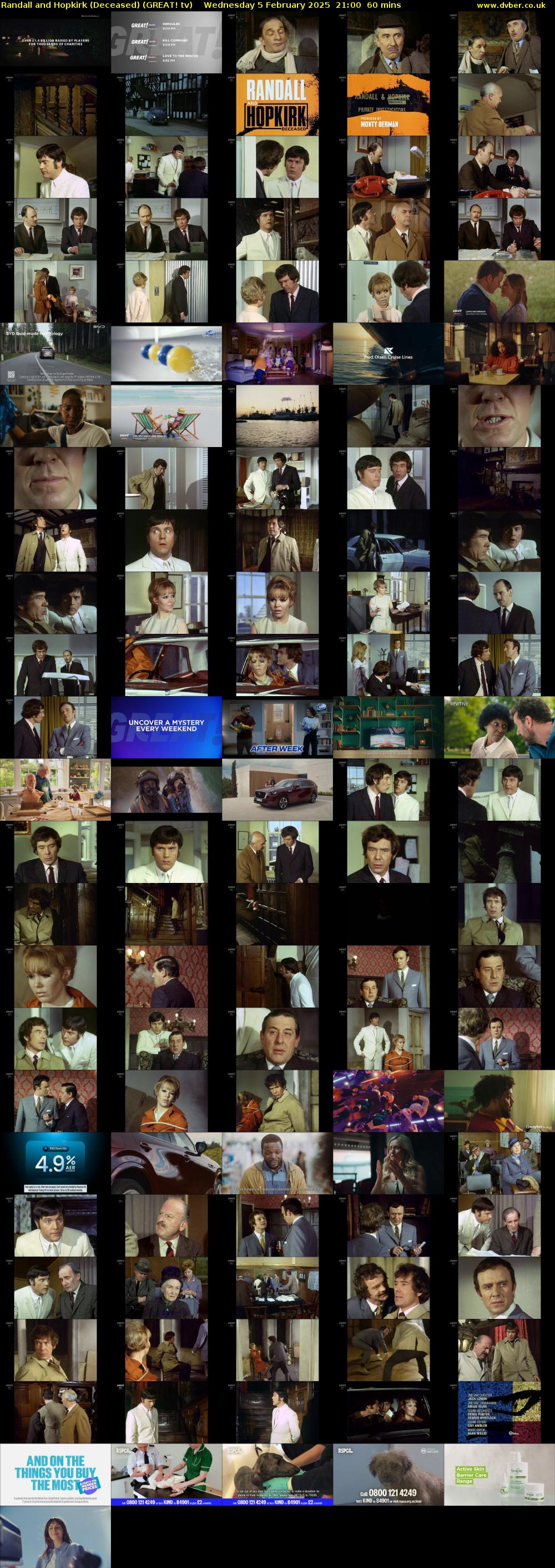 Randall and Hopkirk (Deceased) (GREAT! tv) Wednesday 5 February 2025 21:00 - 22:00