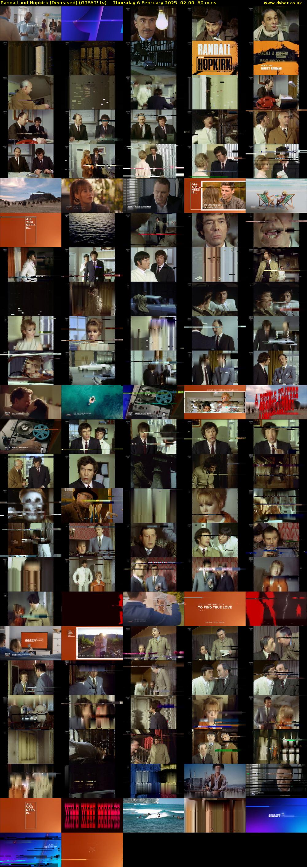 Randall and Hopkirk (Deceased) (GREAT! tv) Thursday 6 February 2025 02:00 - 03:00