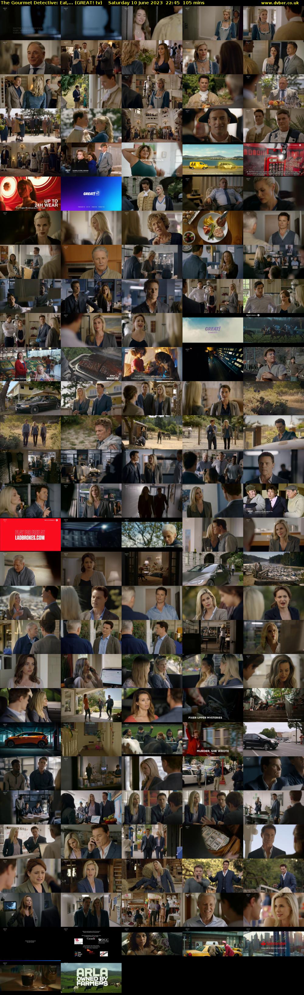 The Gourmet Detective: Eat,... (GREAT! tv) Saturday 10 June 2023 22:45 - 00:30