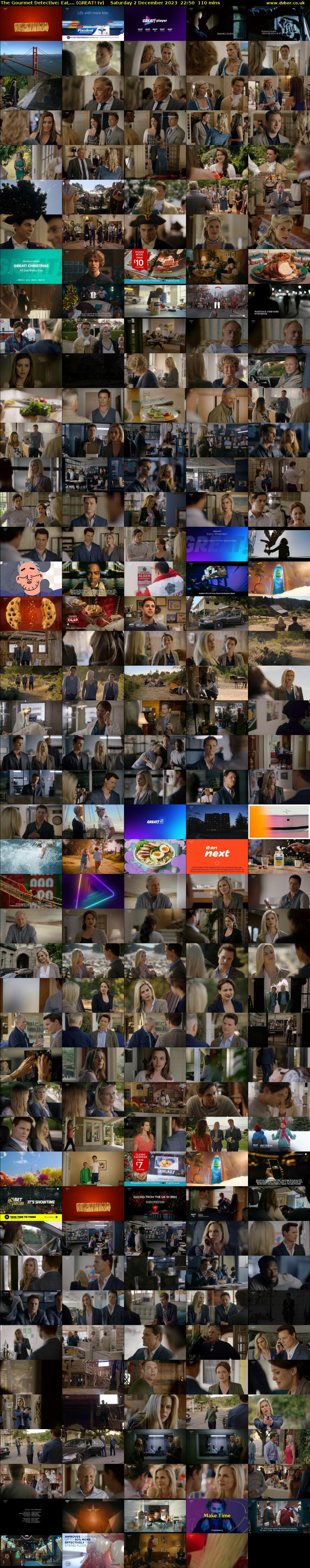 The Gourmet Detective: Eat,... (GREAT! tv) Saturday 2 December 2023 22:50 - 00:40