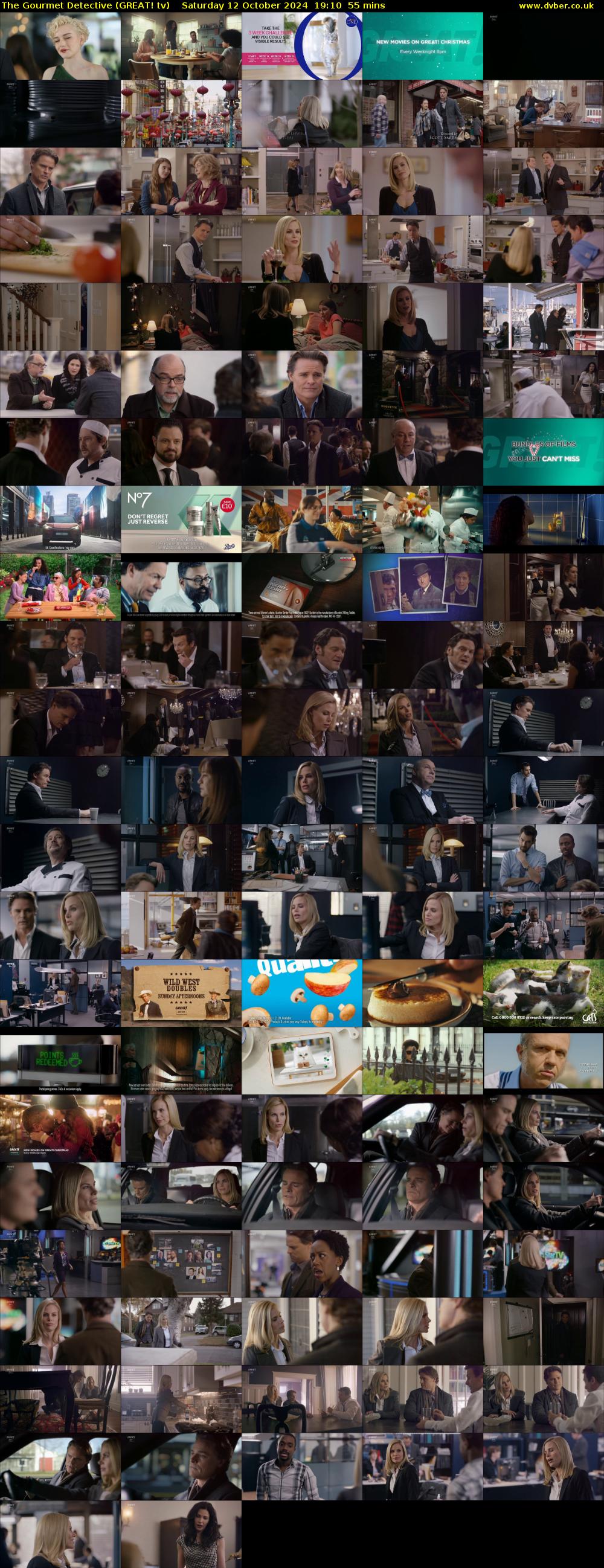 The Gourmet Detective (GREAT! tv) Saturday 12 October 2024 19:10 - 20:05