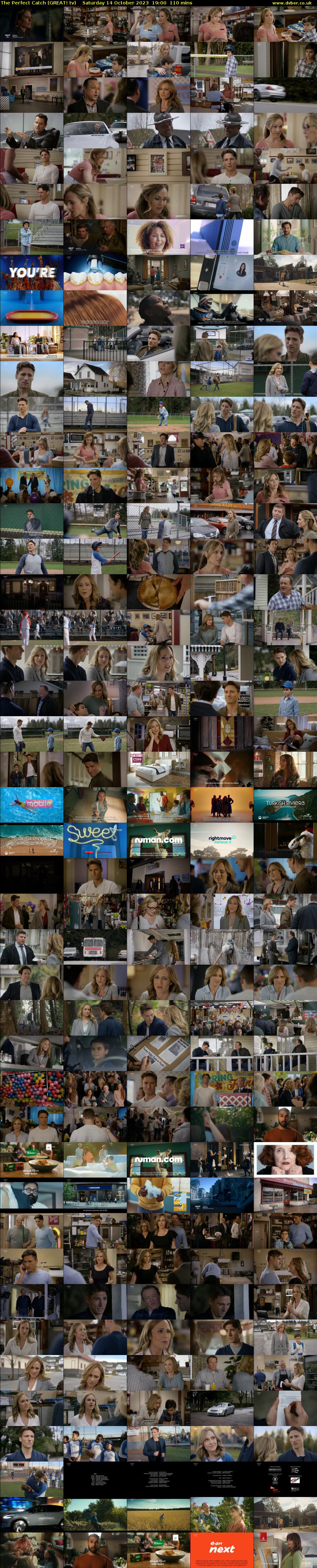 The Perfect Catch (GREAT! tv) Saturday 14 October 2023 19:00 - 20:50