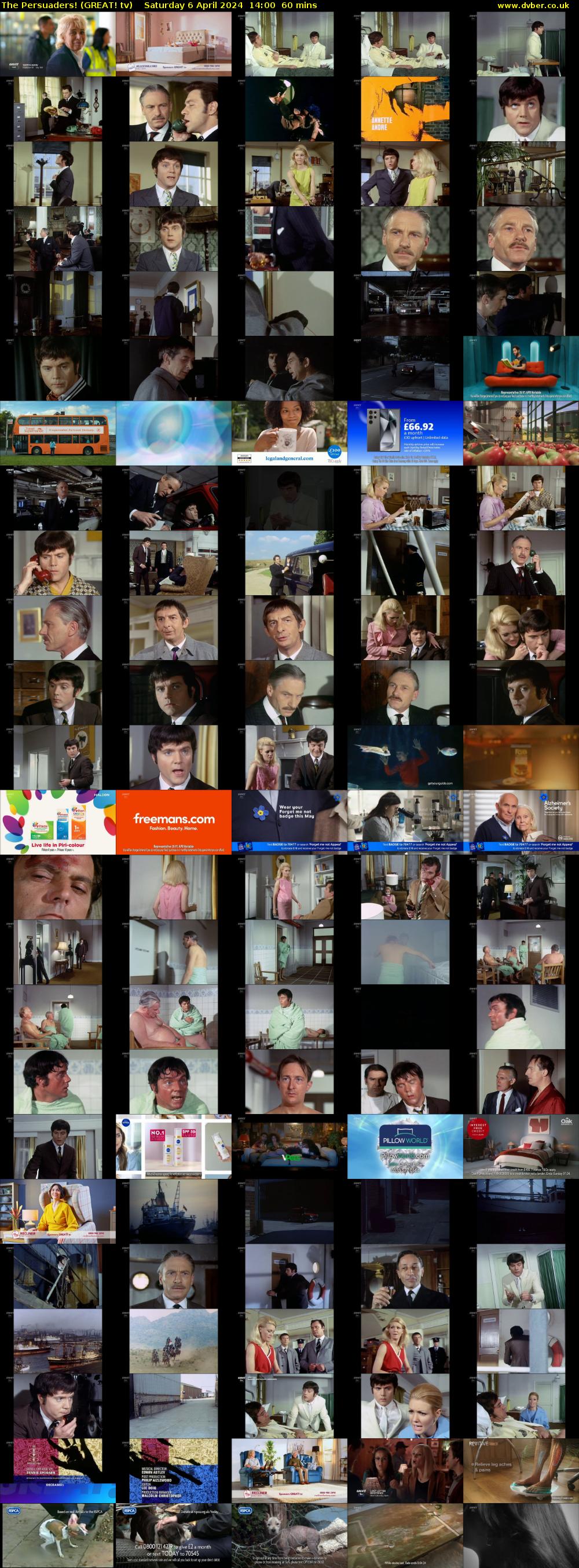 The Persuaders! (GREAT! tv) Saturday 6 April 2024 14:00 - 15:00