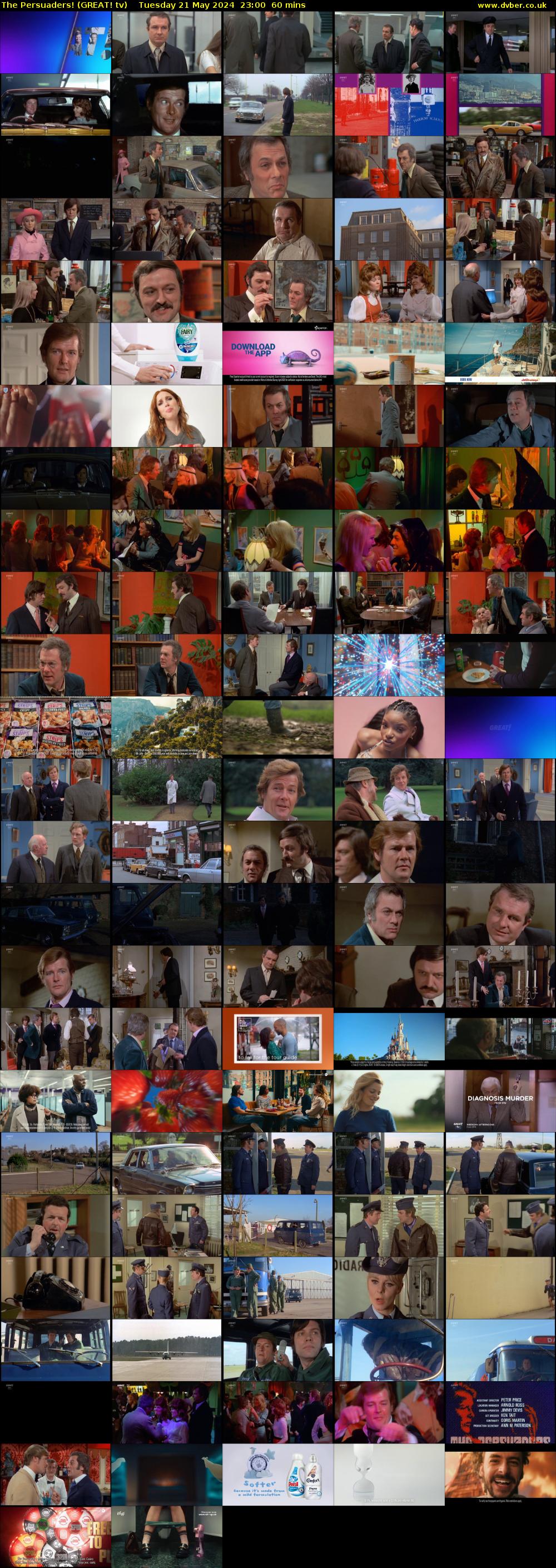 The Persuaders! (GREAT! tv) Tuesday 21 May 2024 23:00 - 00:00