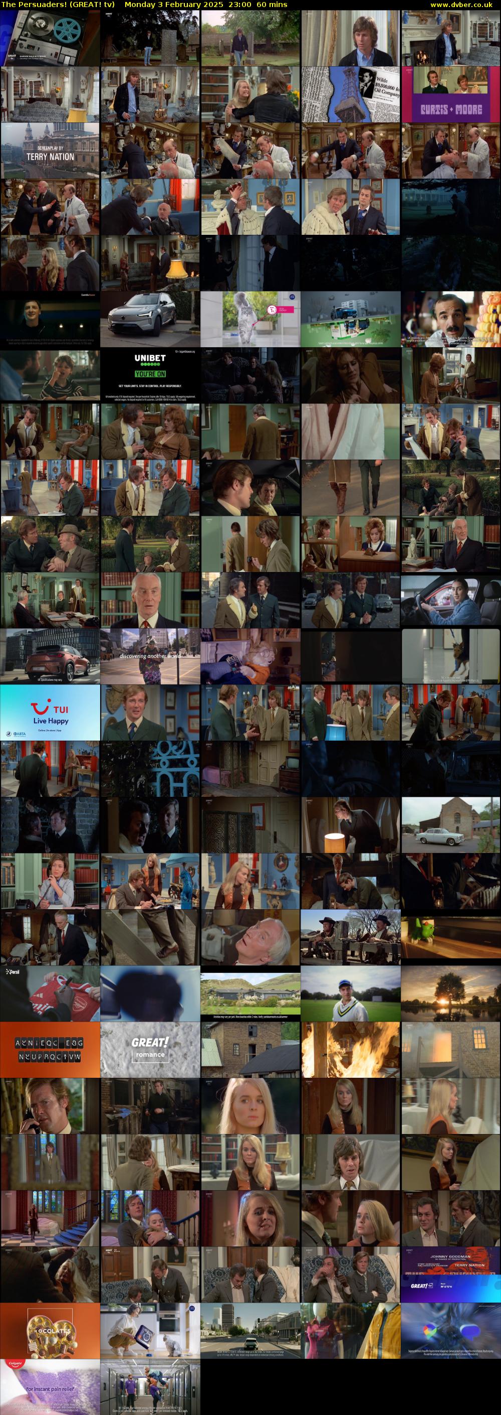 The Persuaders! (GREAT! tv) Monday 3 February 2025 23:00 - 00:00
