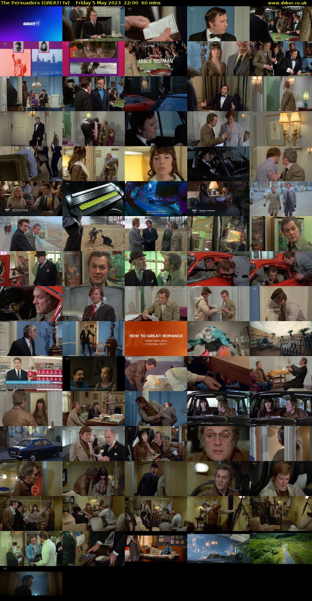 The Persuaders (GREAT! tv) Friday 5 May 2023 22:00 - 23:00