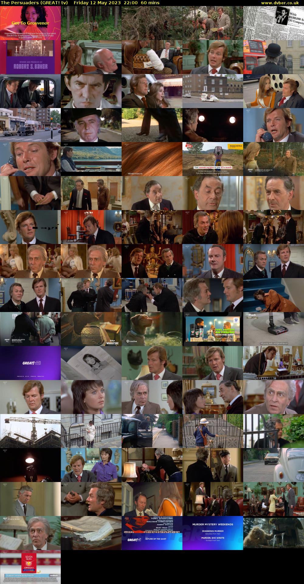The Persuaders (GREAT! tv) Friday 12 May 2023 22:00 - 23:00