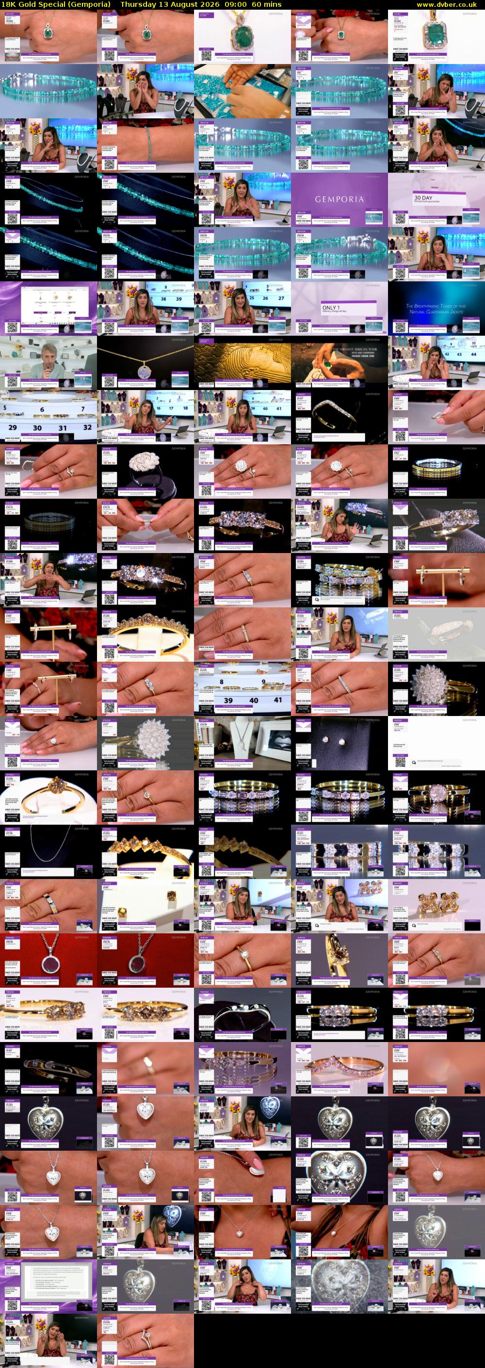 18K Gold Special (Gemporia) Thursday 13 August 2026 09:00 - 10:00