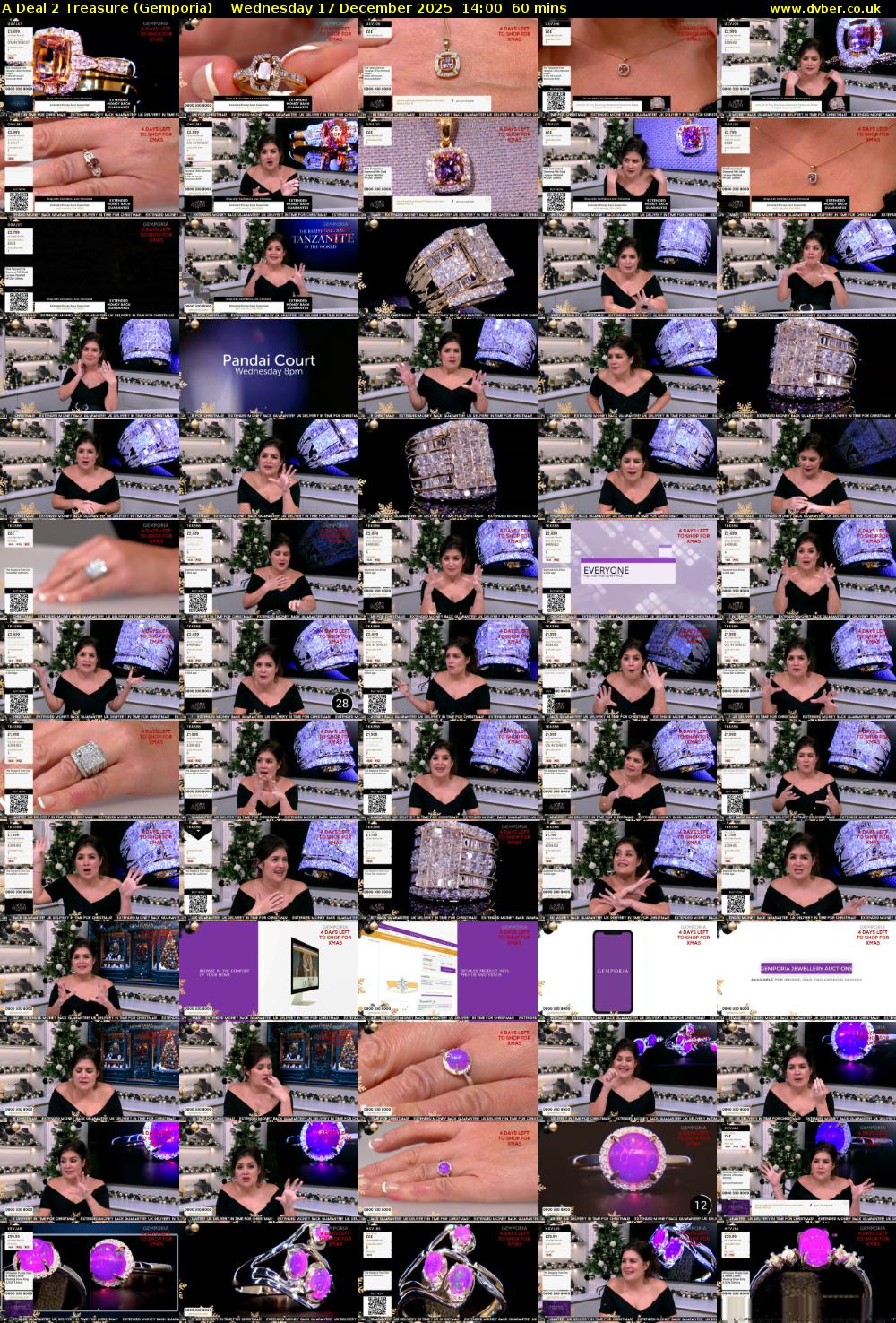 A Deal 2 Treasure (Gemporia) Wednesday 17 December 2025 14:00 - 15:00