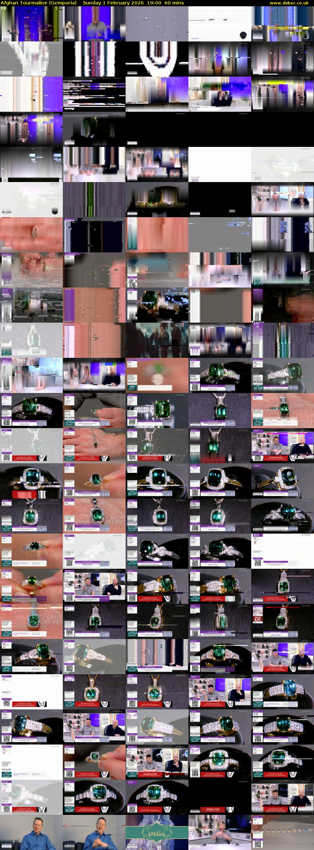 Afghan Tourmaline (Gemporia) Sunday 1 February 2026 19:00 - 20:00