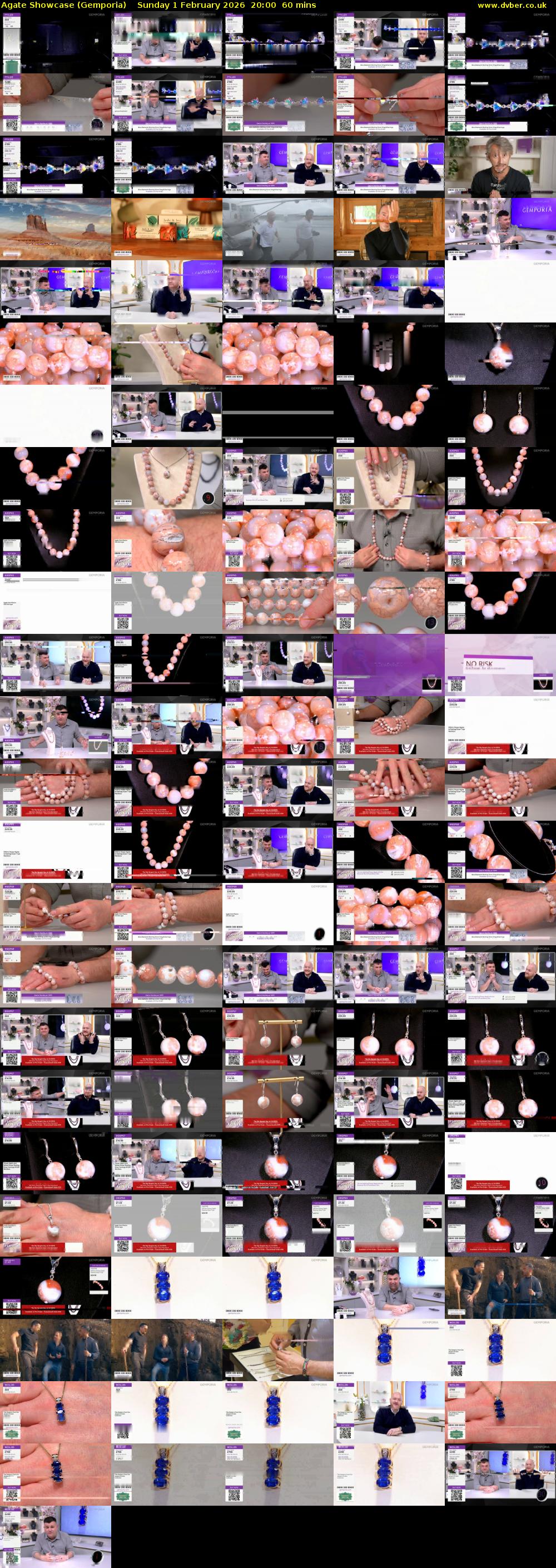 Agate Showcase (Gemporia) Sunday 1 February 2026 20:00 - 21:00