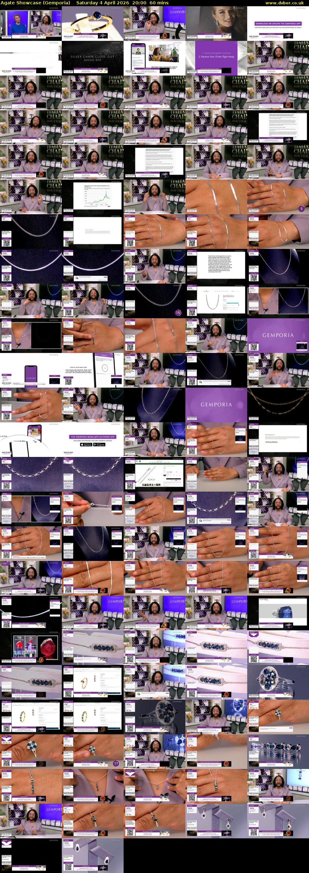 Agate Showcase (Gemporia) Saturday 4 April 2026 20:00 - 21:00