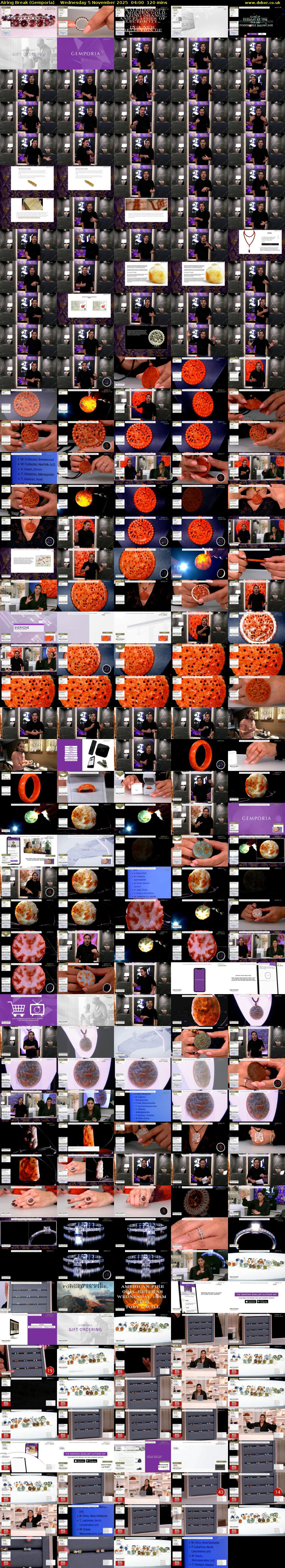 Airing Break (Gemporia) Wednesday 5 November 2025 04:00 - 06:00