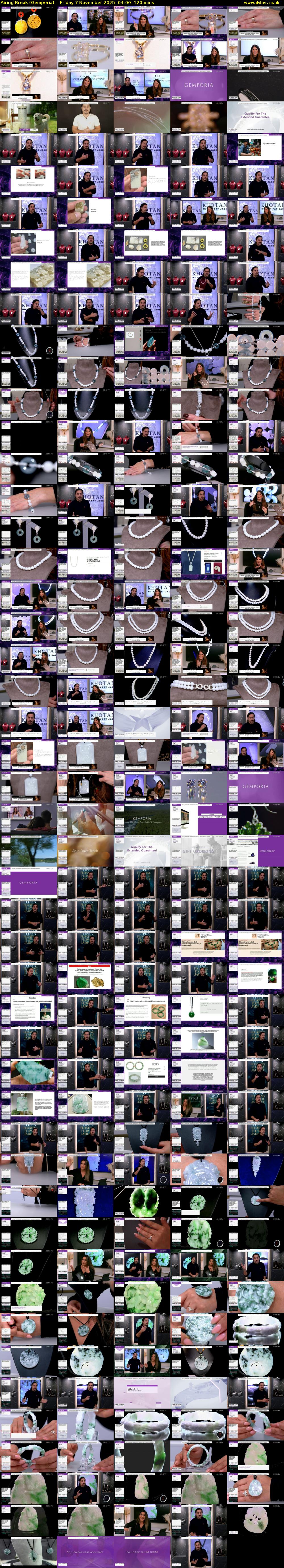 Airing Break (Gemporia) Friday 7 November 2025 04:00 - 06:00