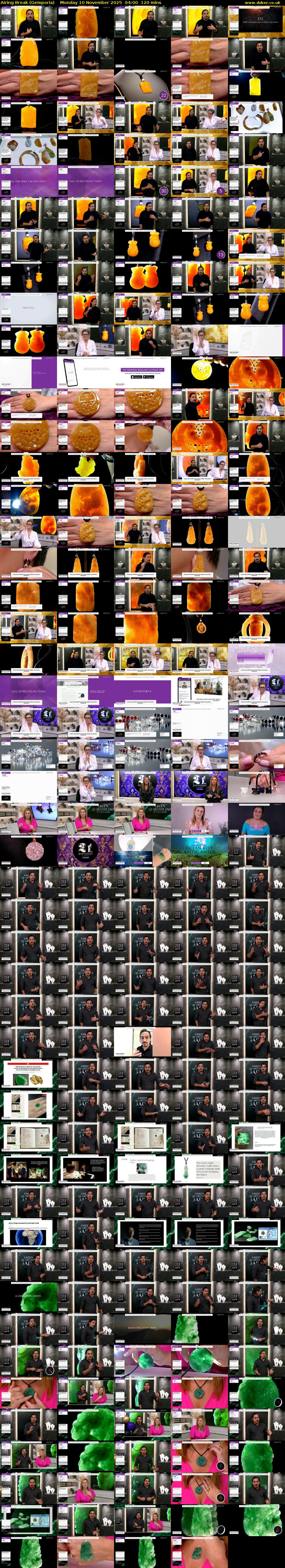 Airing Break (Gemporia) Monday 10 November 2025 04:00 - 06:00