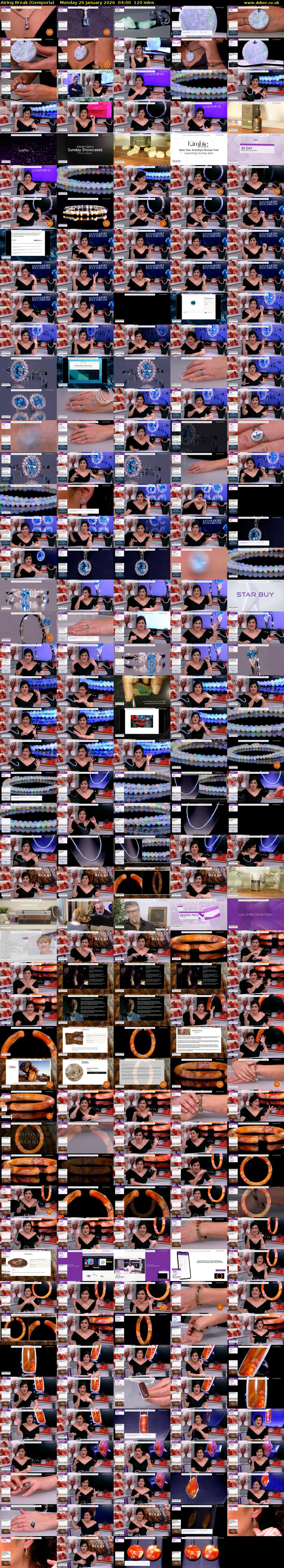 Airing Break (Gemporia) Monday 26 January 2026 04:00 - 06:00