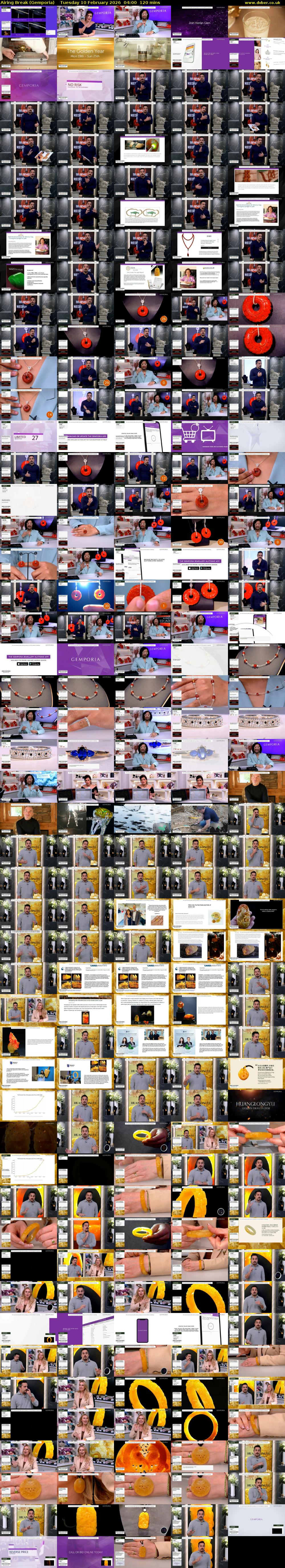 Airing Break (Gemporia) Tuesday 10 February 2026 04:00 - 06:00