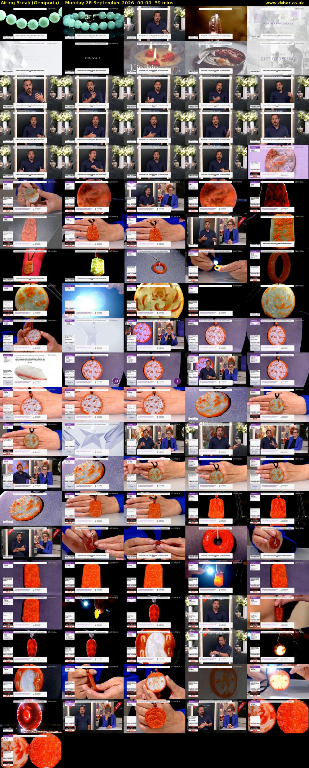 Airing Break (Gemporia) Monday 28 September 2026 00:00 - 00:59