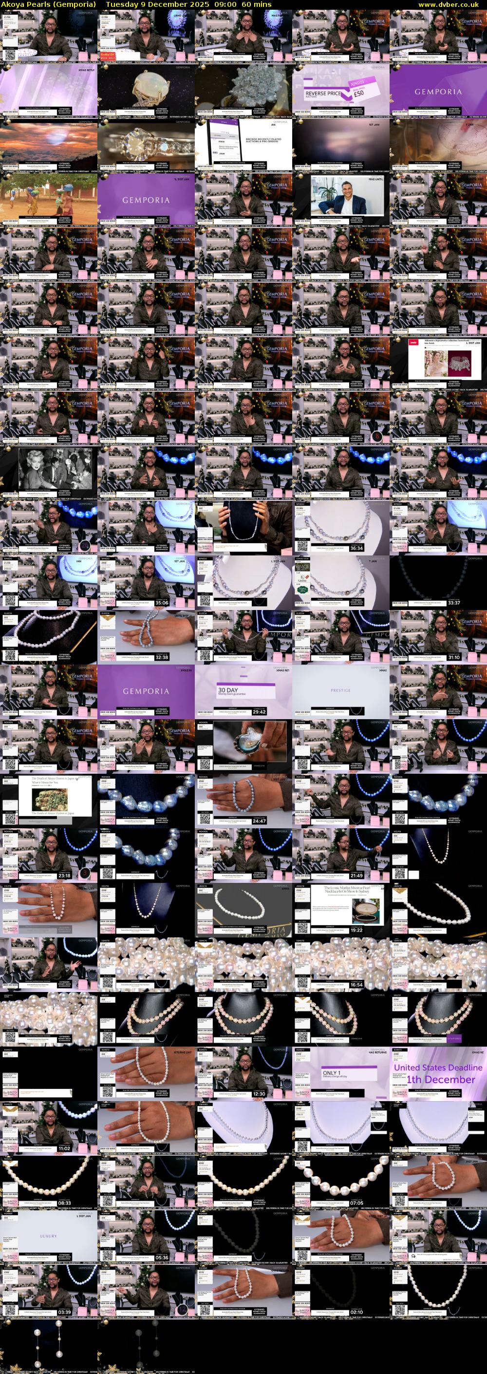 Akoya Pearls (Gemporia) Tuesday 9 December 2025 09:00 - 10:00
