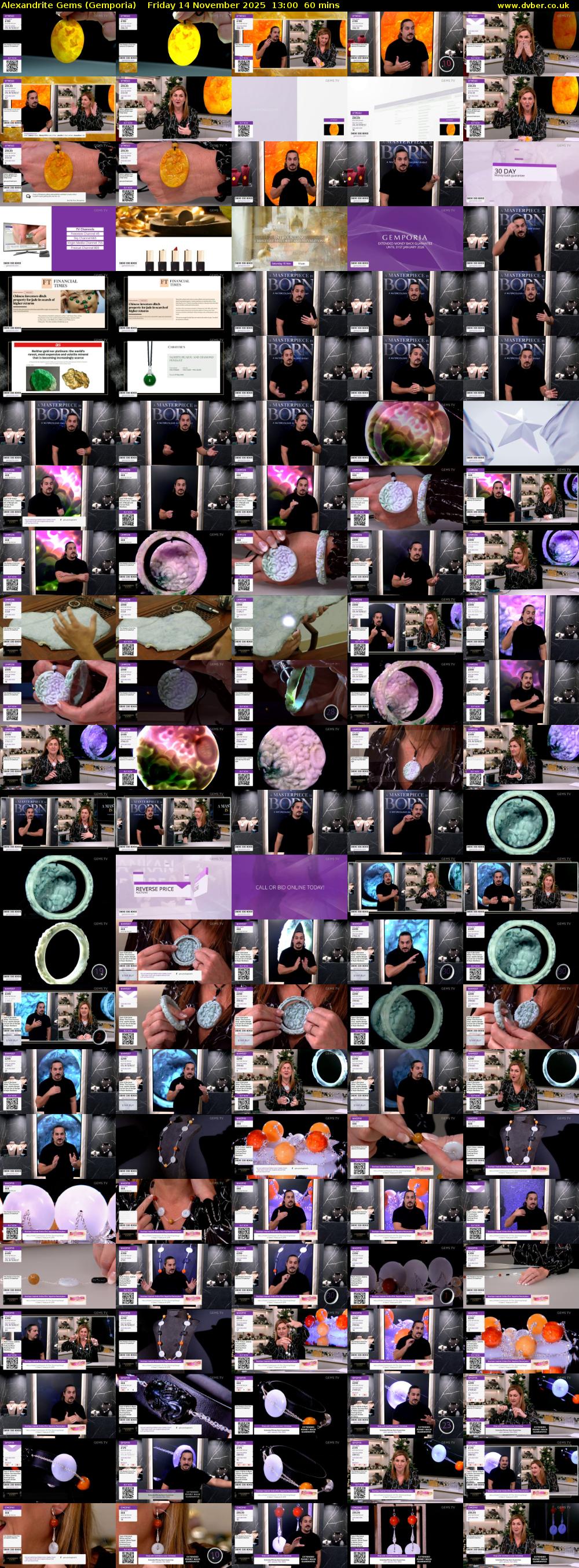 Alexandrite Gems (Gemporia) Friday 14 November 2025 13:00 - 14:00