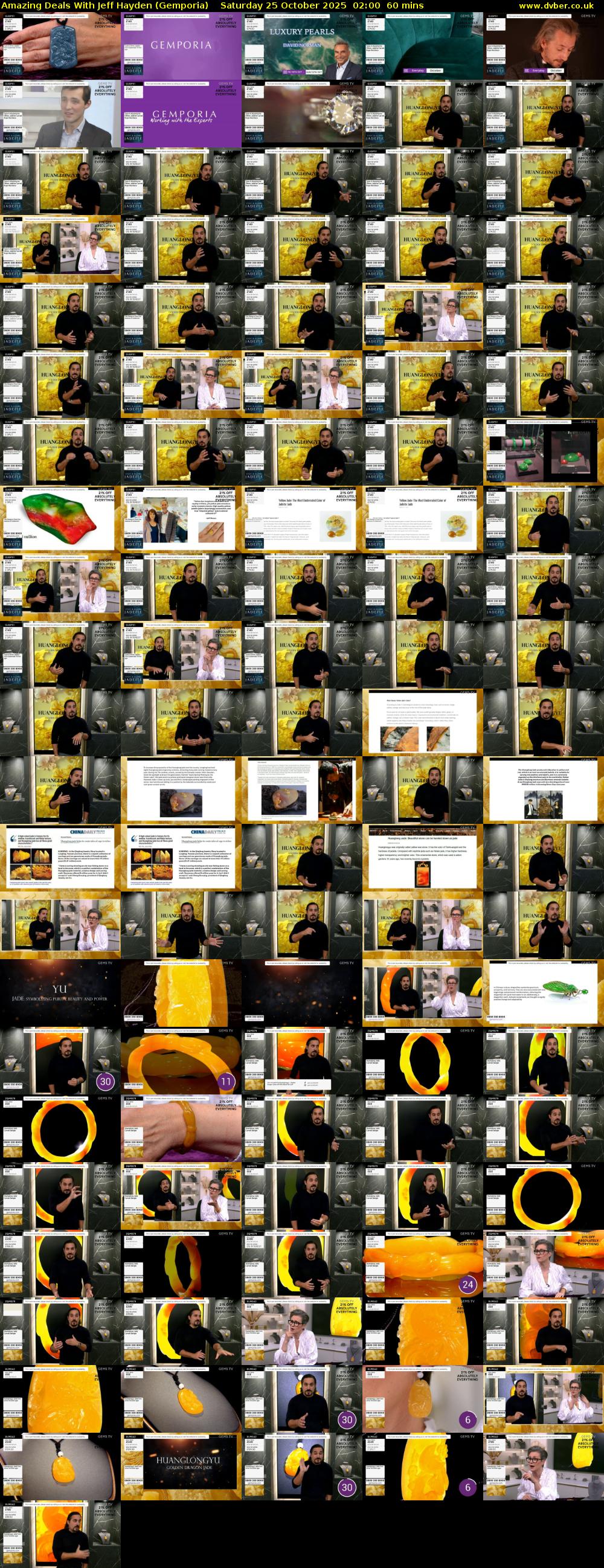 Amazing Deals With Jeff Hayden (Gemporia) Saturday 25 October 2025 02:00 - 03:00