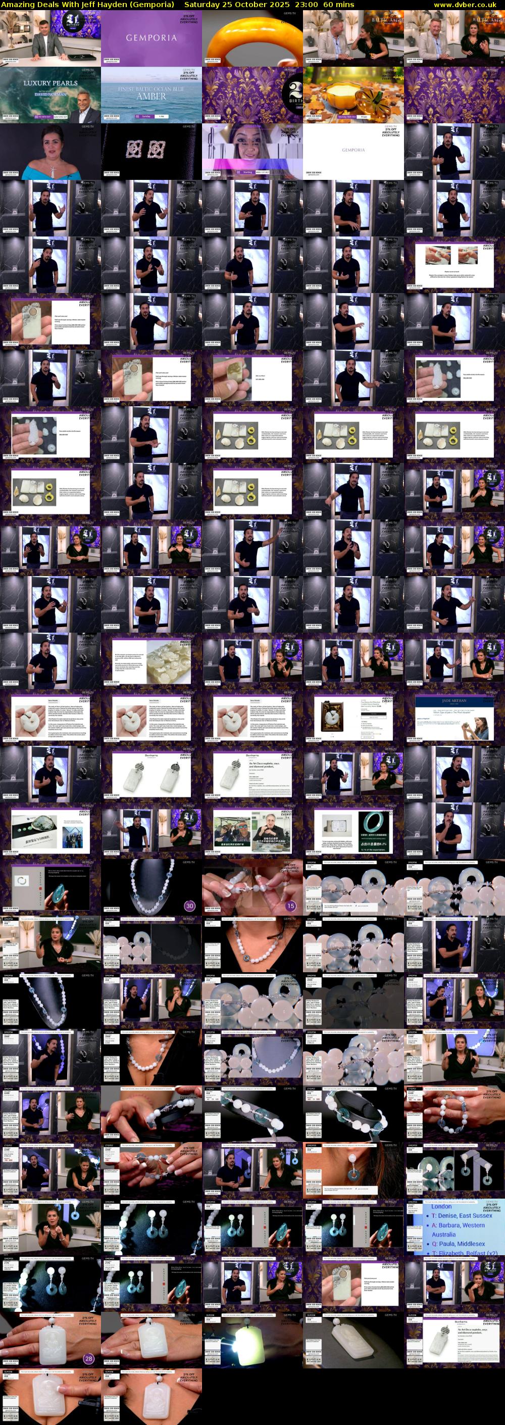 Amazing Deals With Jeff Hayden (Gemporia) Saturday 25 October 2025 23:00 - 00:00