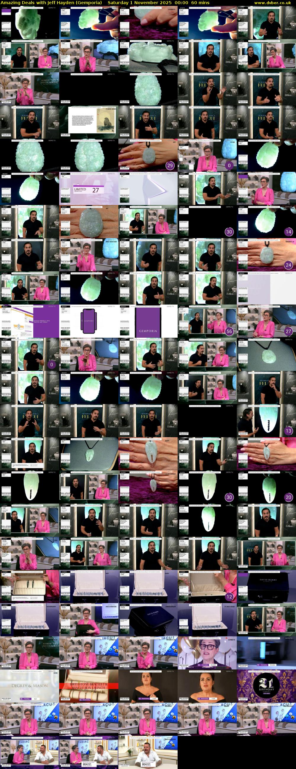 Amazing Deals With Jeff Hayden (Gemporia) Saturday 1 November 2025 00:00 - 01:00