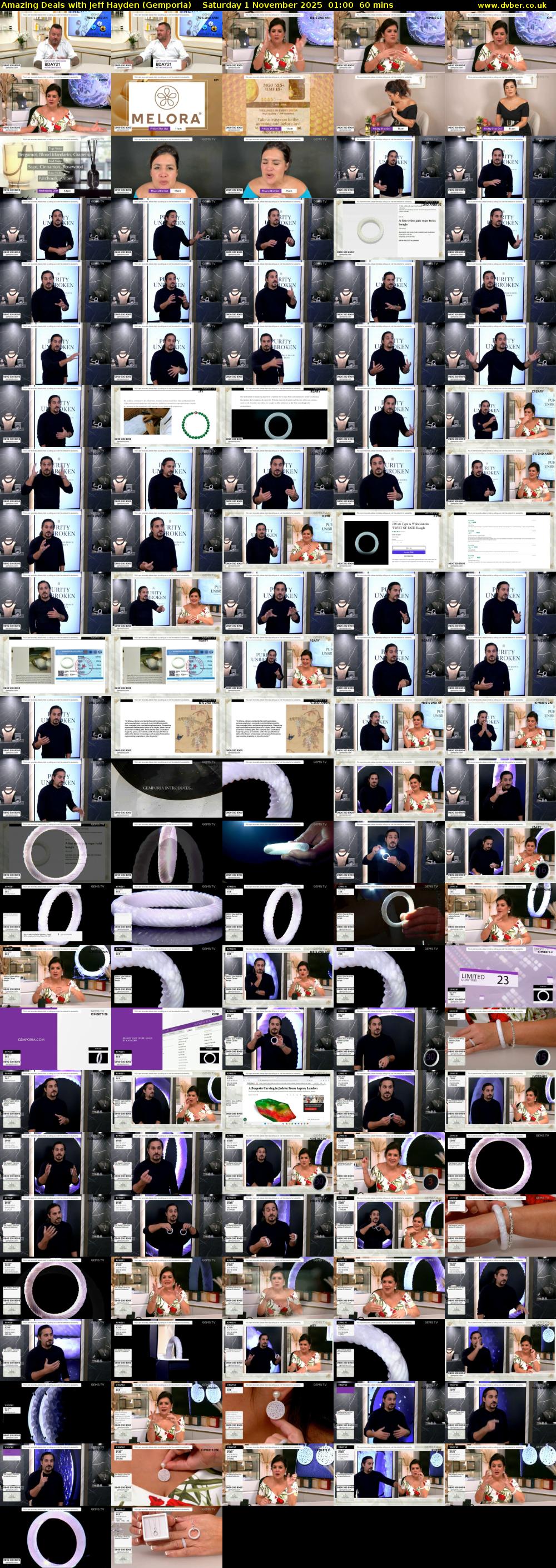 Amazing Deals With Jeff Hayden (Gemporia) Saturday 1 November 2025 01:00 - 02:00