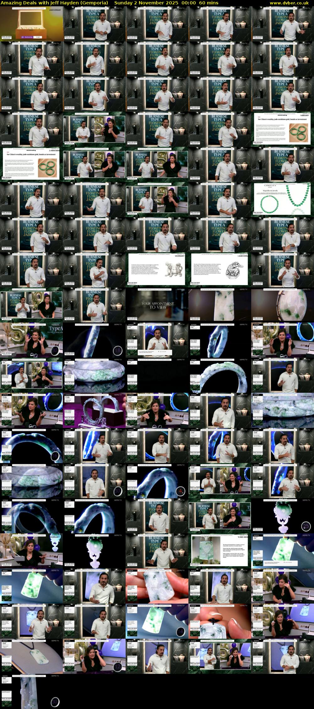 Amazing Deals With Jeff Hayden (Gemporia) Sunday 2 November 2025 00:00 - 01:00