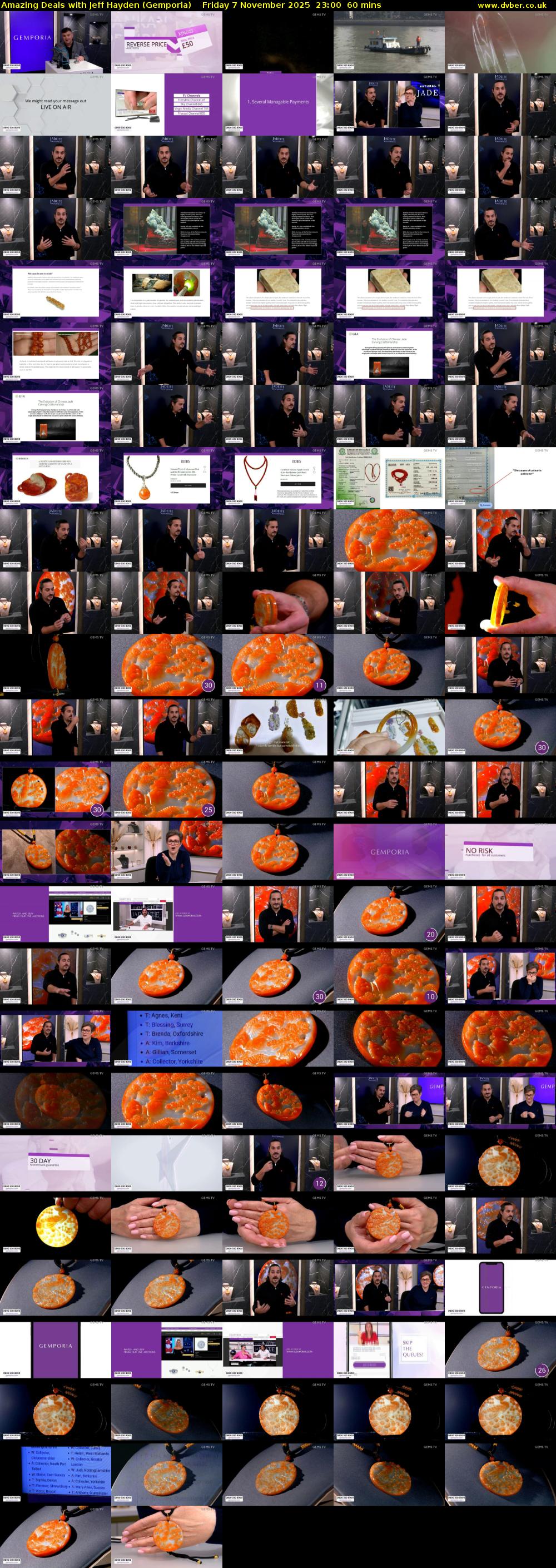 Amazing Deals With Jeff Hayden (Gemporia) Friday 7 November 2025 23:00 - 00:00