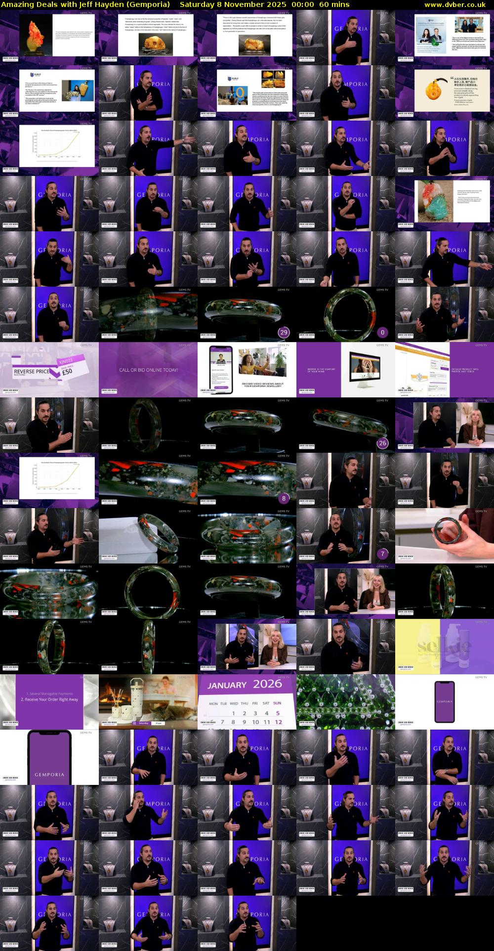 Amazing Deals With Jeff Hayden (Gemporia) Saturday 8 November 2025 00:00 - 01:00