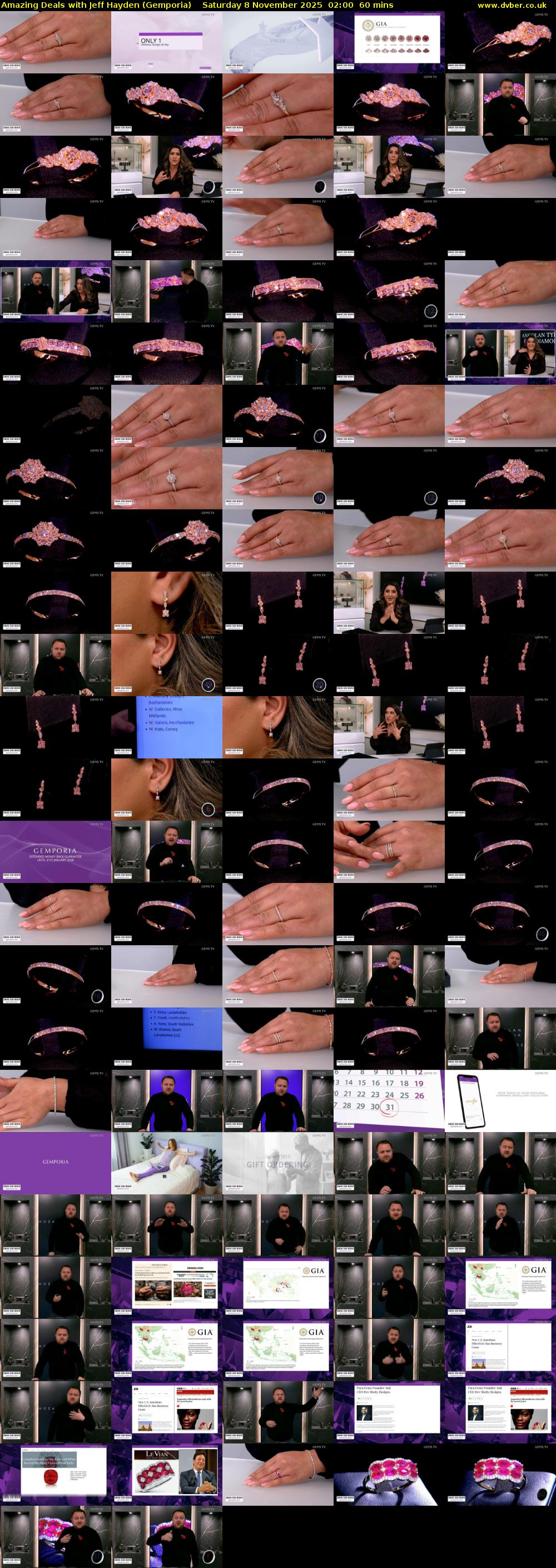 Amazing Deals With Jeff Hayden (Gemporia) Saturday 8 November 2025 02:00 - 03:00