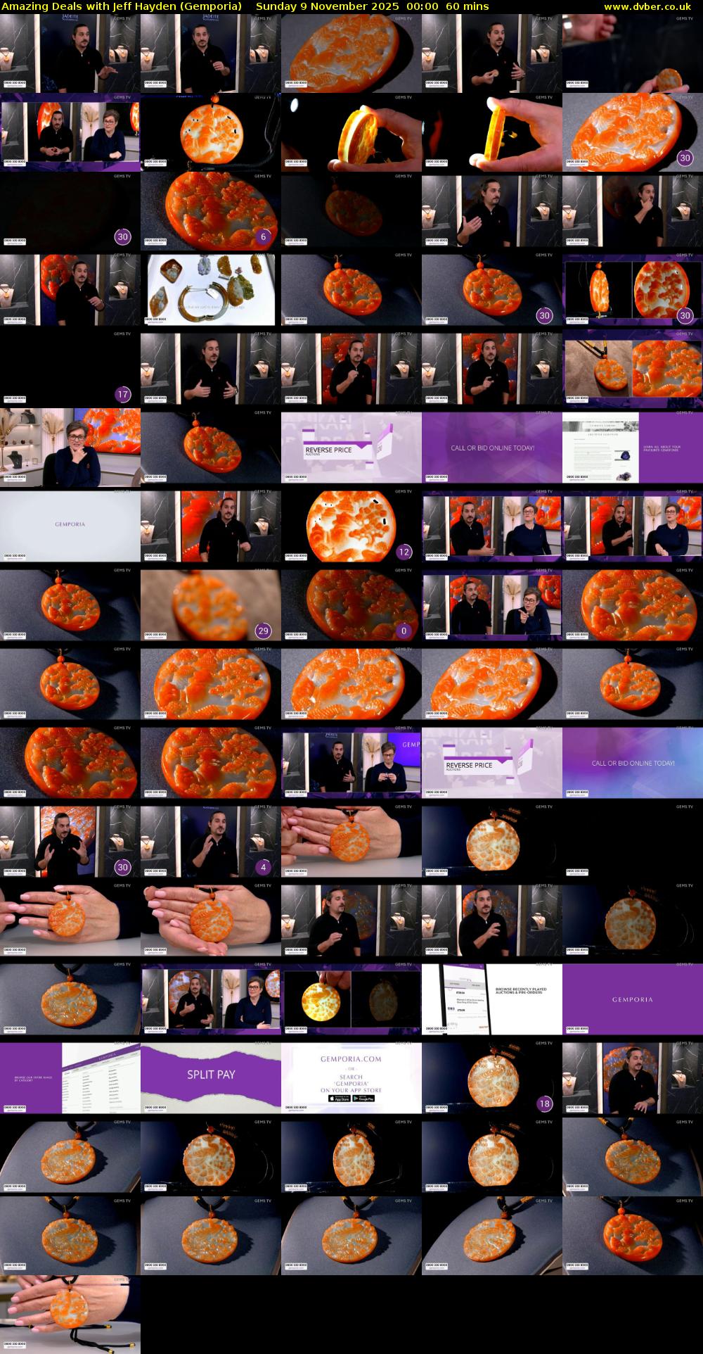 Amazing Deals With Jeff Hayden (Gemporia) Sunday 9 November 2025 00:00 - 01:00