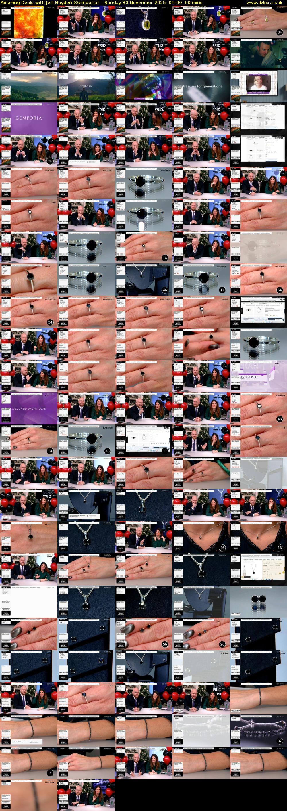 Amazing Deals With Jeff Hayden (Gemporia) Sunday 30 November 2025 01:00 - 02:00