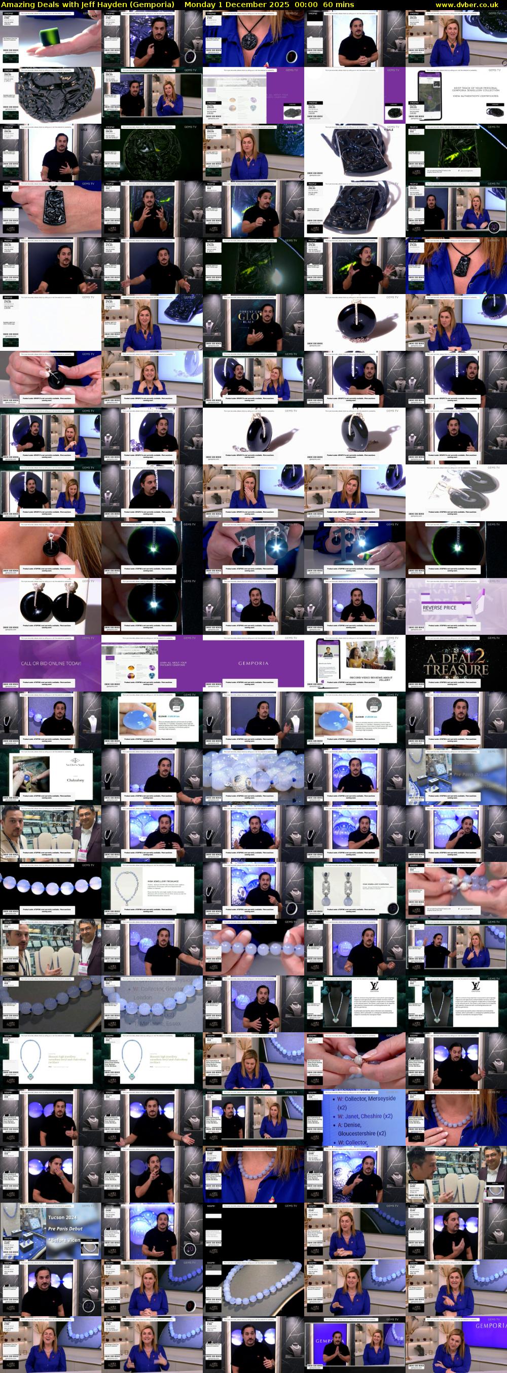 Amazing Deals With Jeff Hayden (Gemporia) Monday 1 December 2025 00:00 - 01:00