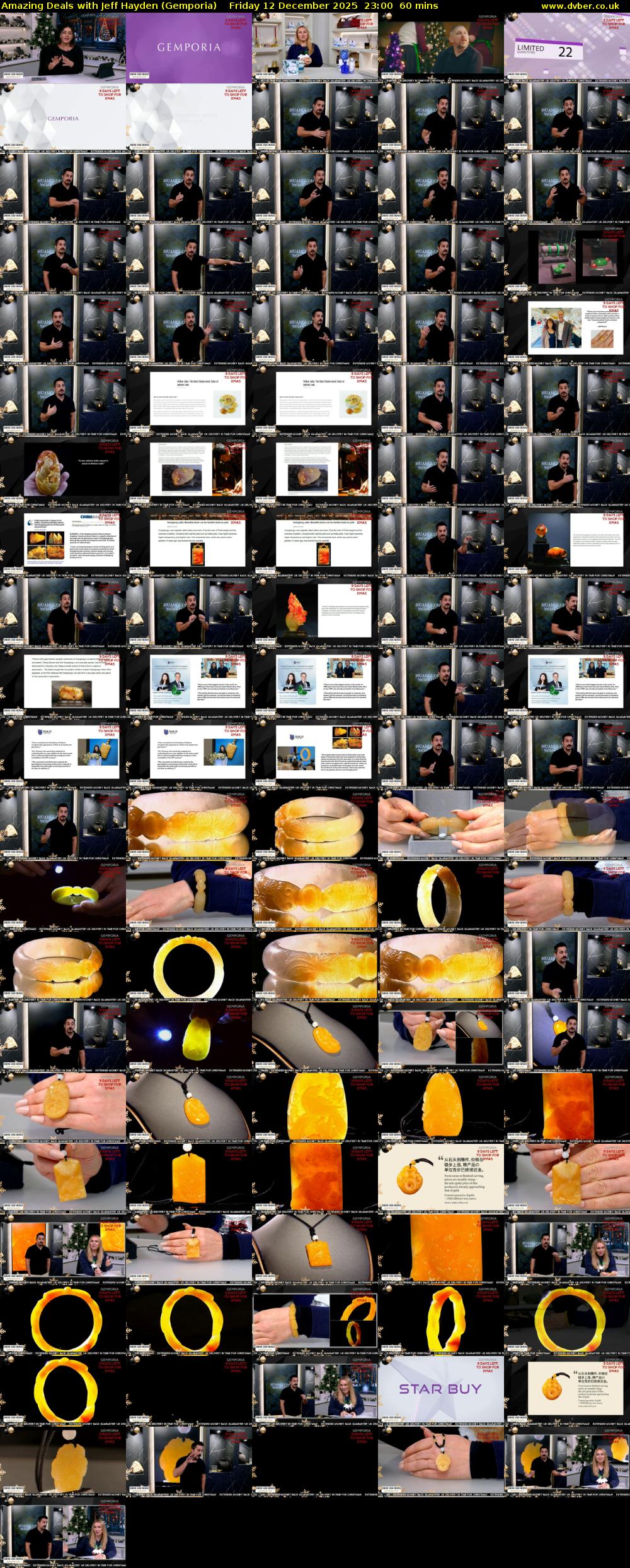 Amazing Deals With Jeff Hayden (Gemporia) Friday 12 December 2025 23:00 - 00:00