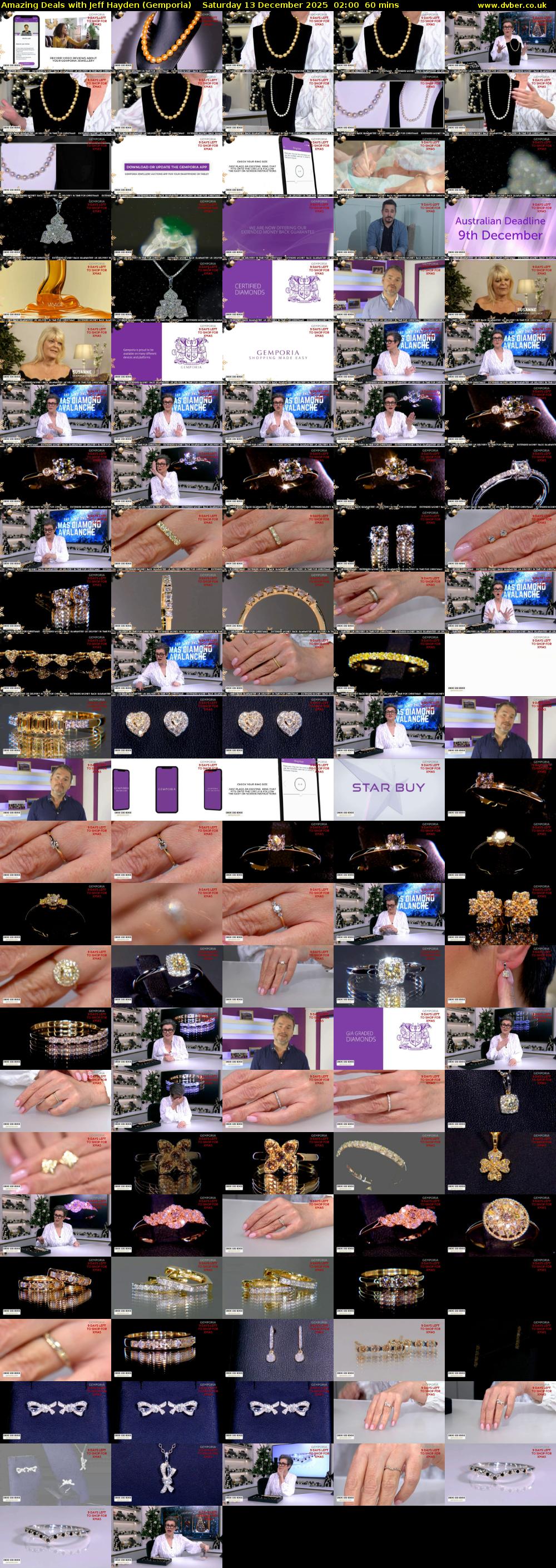 Amazing Deals With Jeff Hayden (Gemporia) Saturday 13 December 2025 02:00 - 03:00