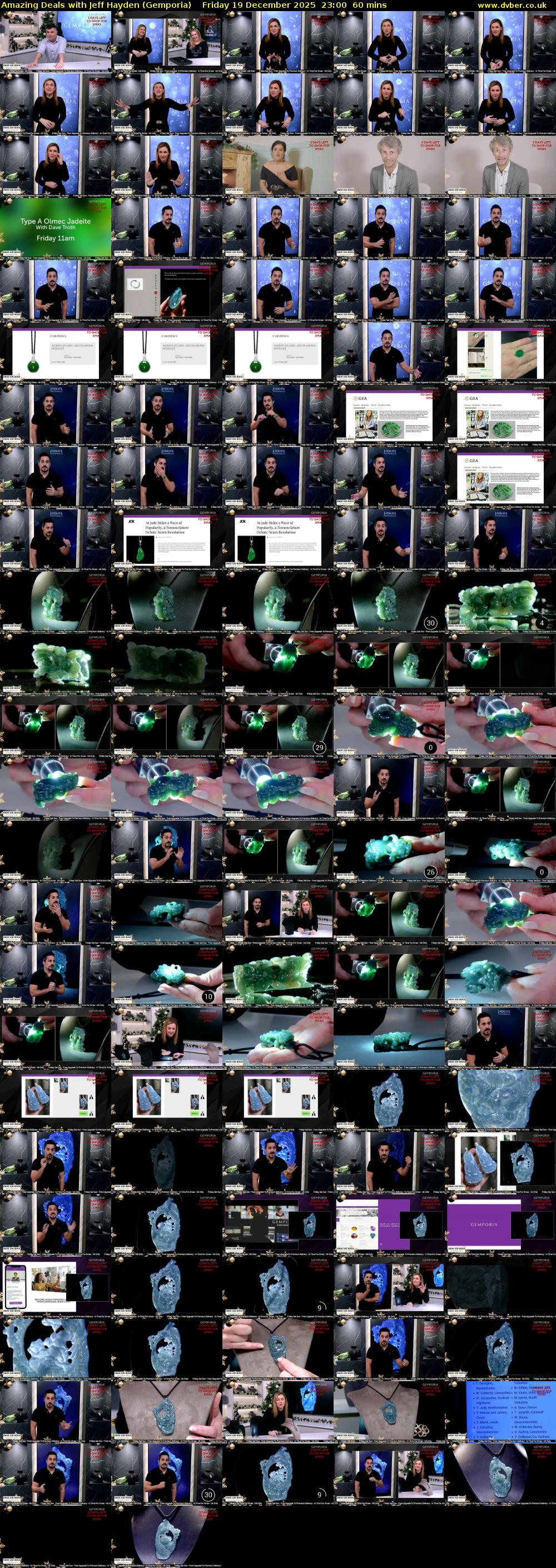 Amazing Deals With Jeff Hayden (Gemporia) Friday 19 December 2025 23:00 - 00:00