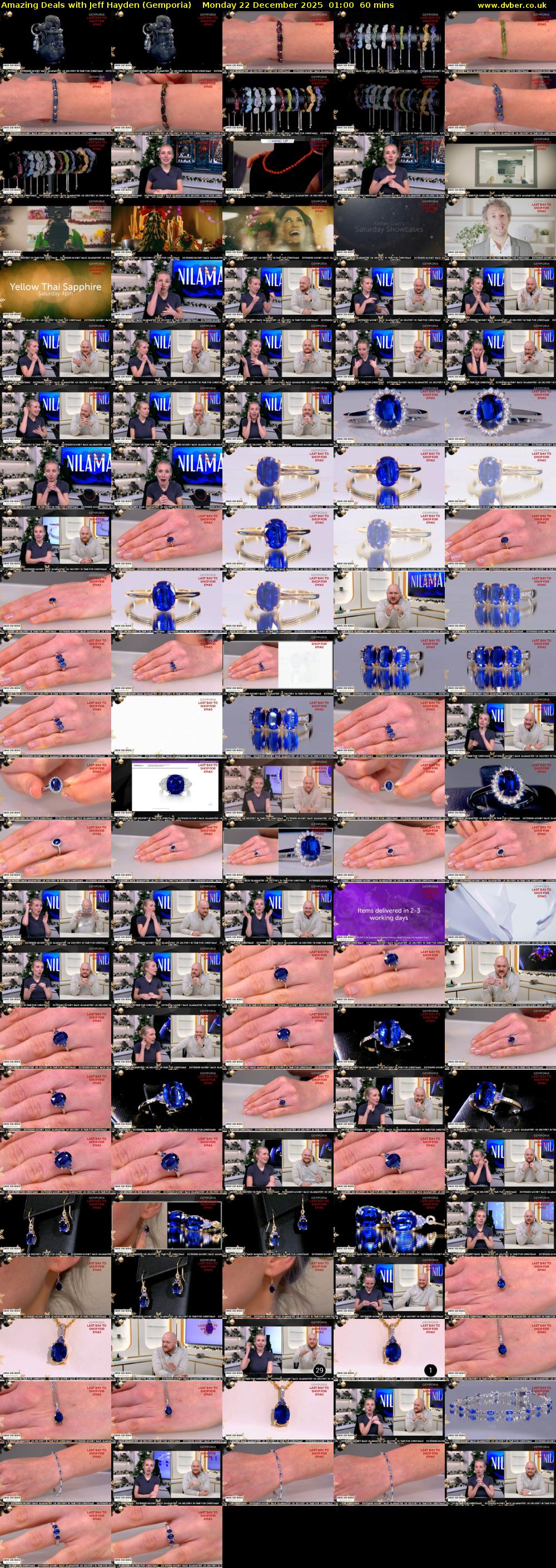 Amazing Deals With Jeff Hayden (Gemporia) Monday 22 December 2025 01:00 - 02:00