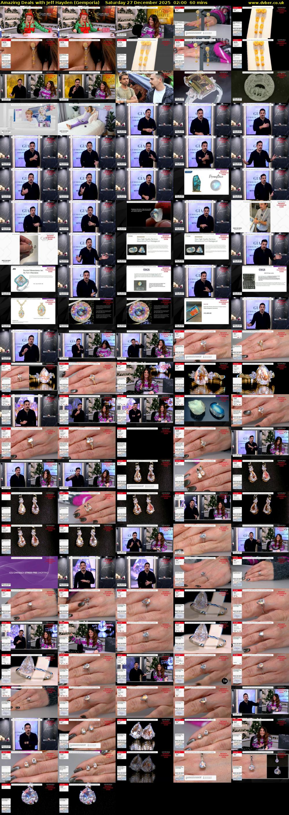 Amazing Deals With Jeff Hayden (Gemporia) Saturday 27 December 2025 02:00 - 03:00