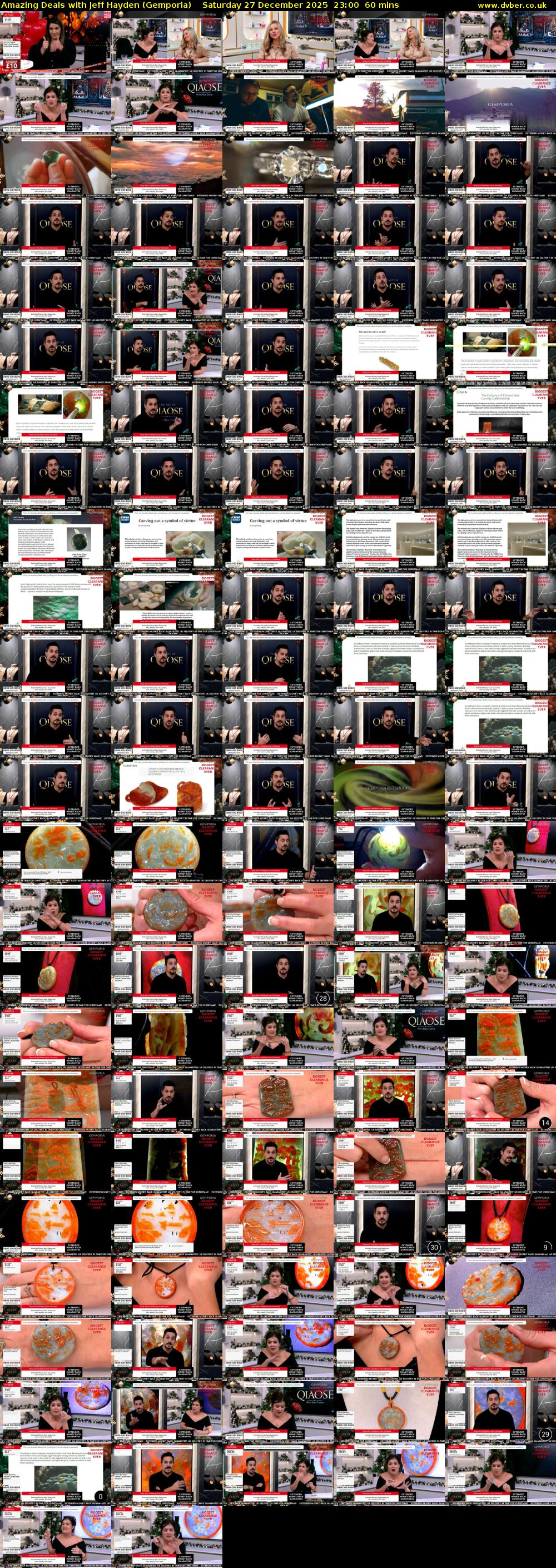 Amazing Deals With Jeff Hayden (Gemporia) Saturday 27 December 2025 23:00 - 00:00