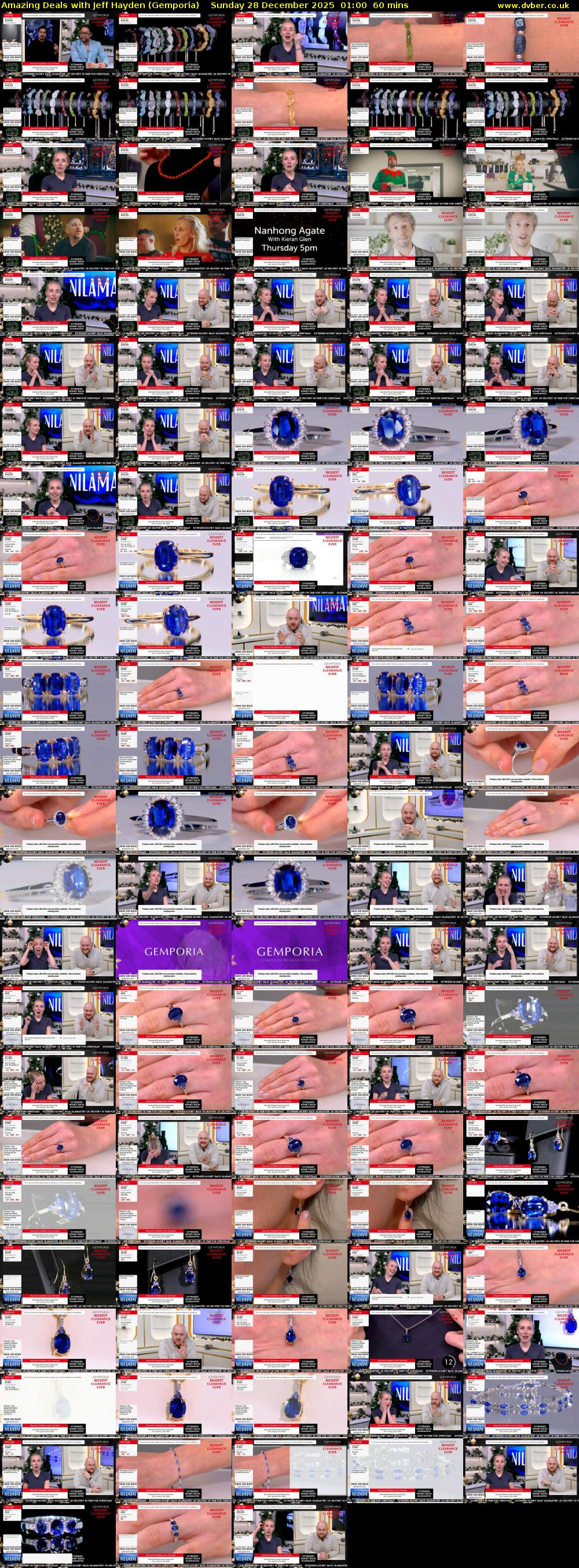 Amazing Deals With Jeff Hayden (Gemporia) Sunday 28 December 2025 01:00 - 02:00