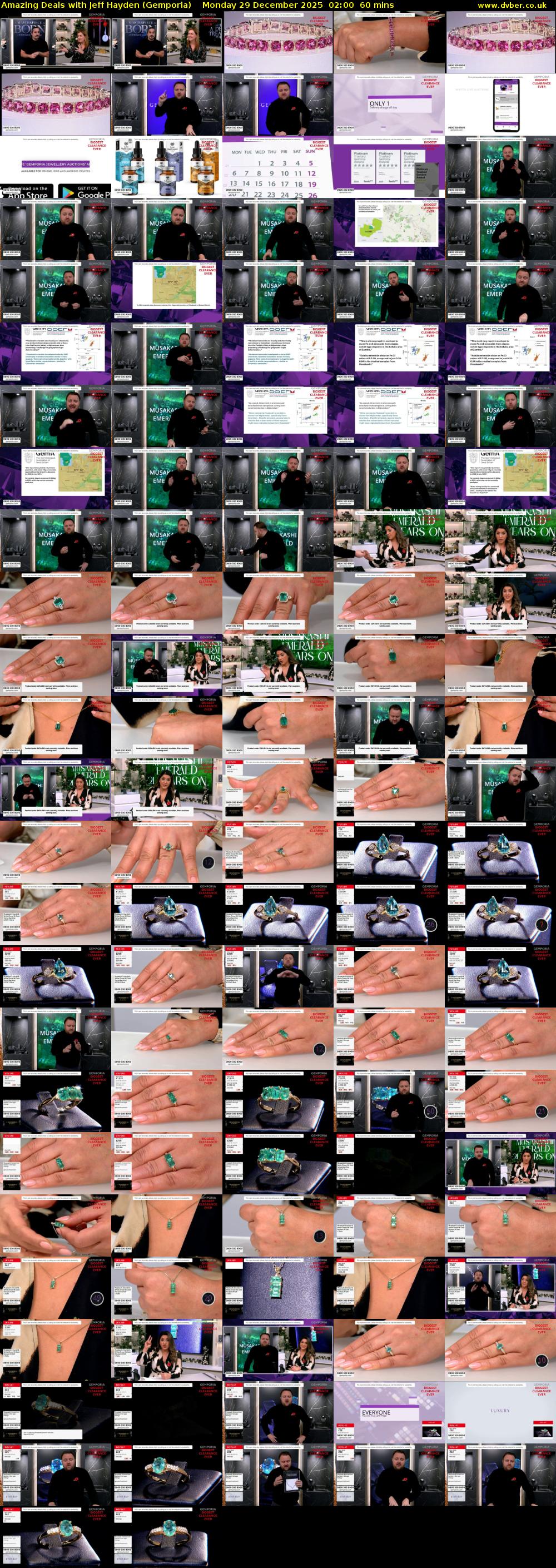 Amazing Deals With Jeff Hayden (Gemporia) Monday 29 December 2025 02:00 - 03:00