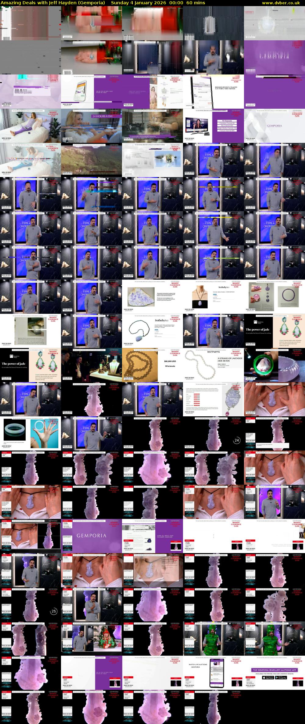 Amazing Deals With Jeff Hayden (Gemporia) Sunday 4 January 2026 00:00 - 01:00