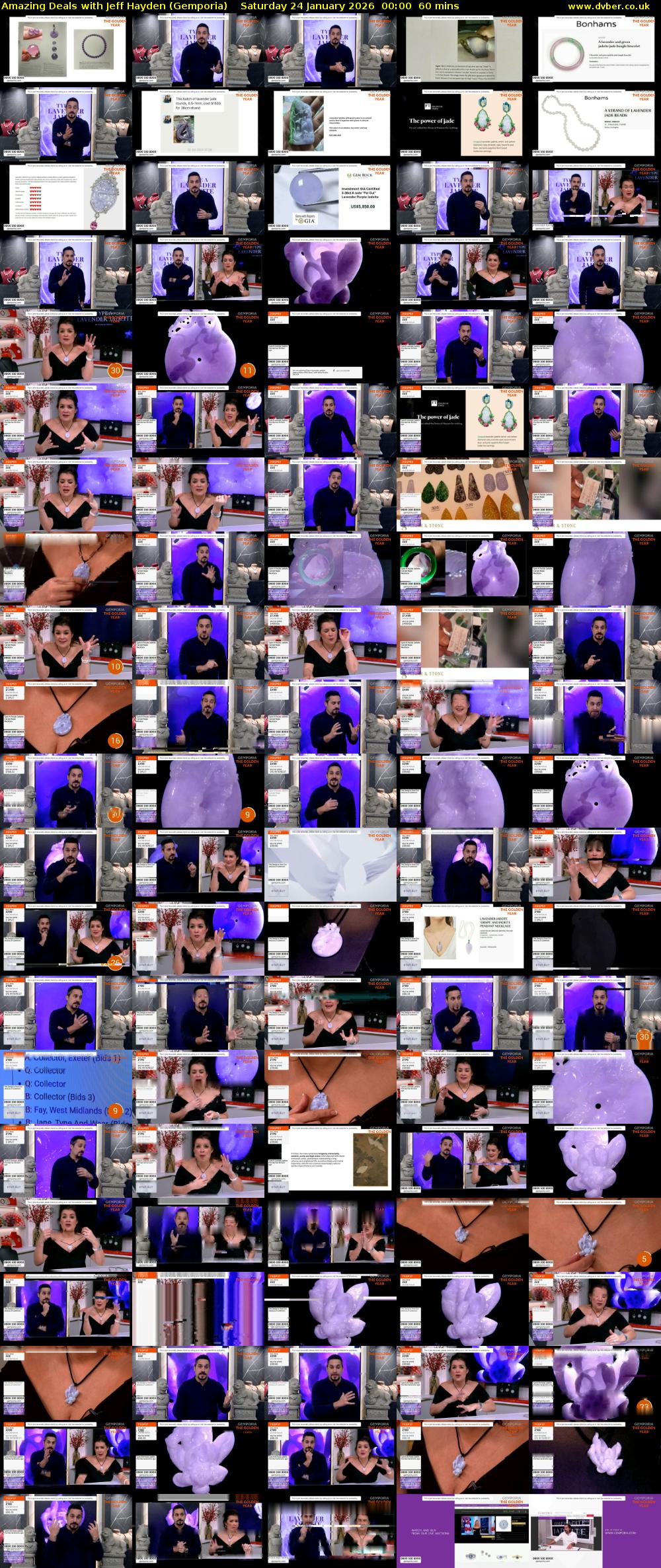 Amazing Deals With Jeff Hayden (Gemporia) Saturday 24 January 2026 00:00 - 01:00