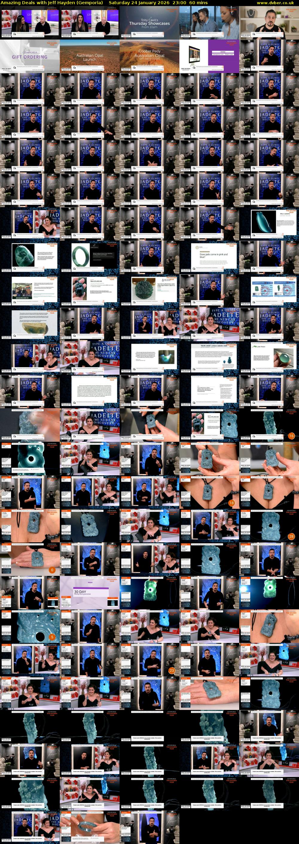 Amazing Deals With Jeff Hayden (Gemporia) Saturday 24 January 2026 23:00 - 00:00