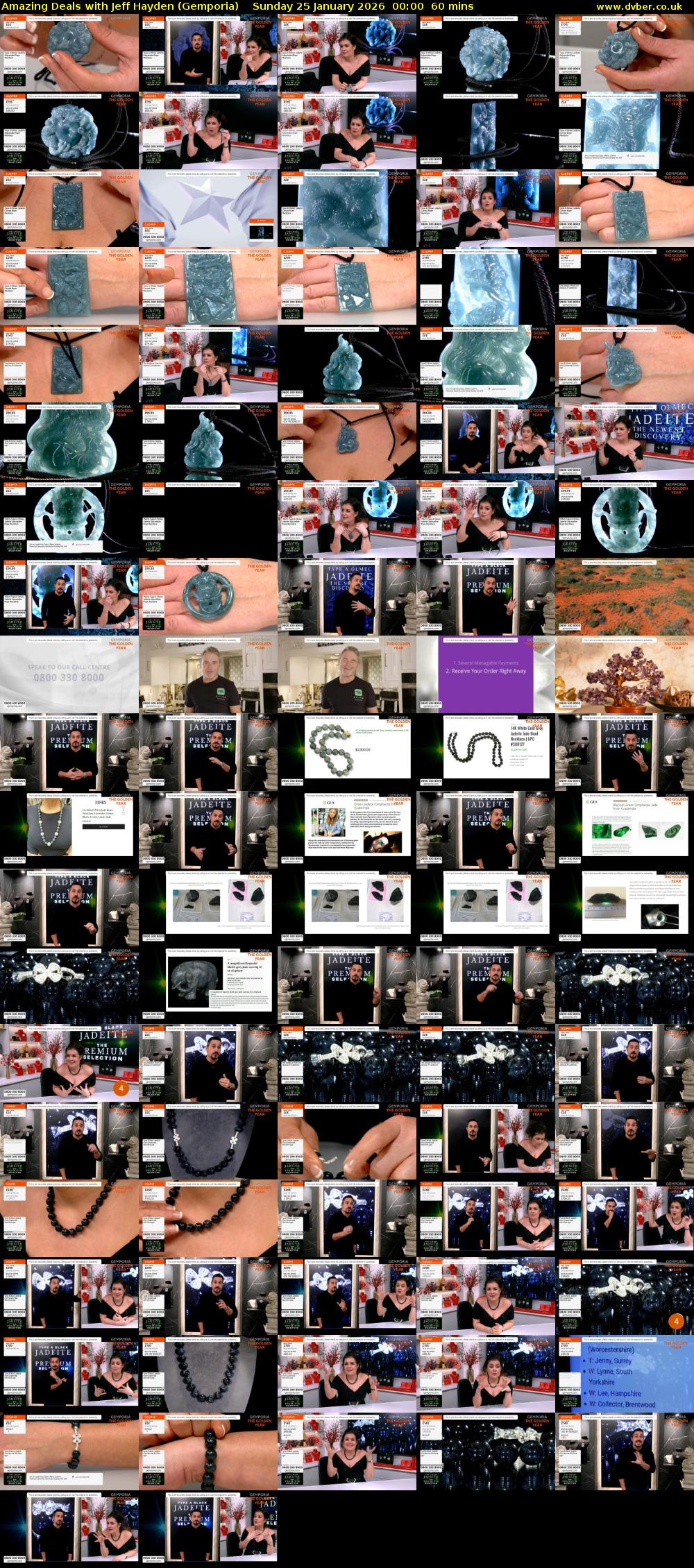 Amazing Deals With Jeff Hayden (Gemporia) Sunday 25 January 2026 00:00 - 01:00