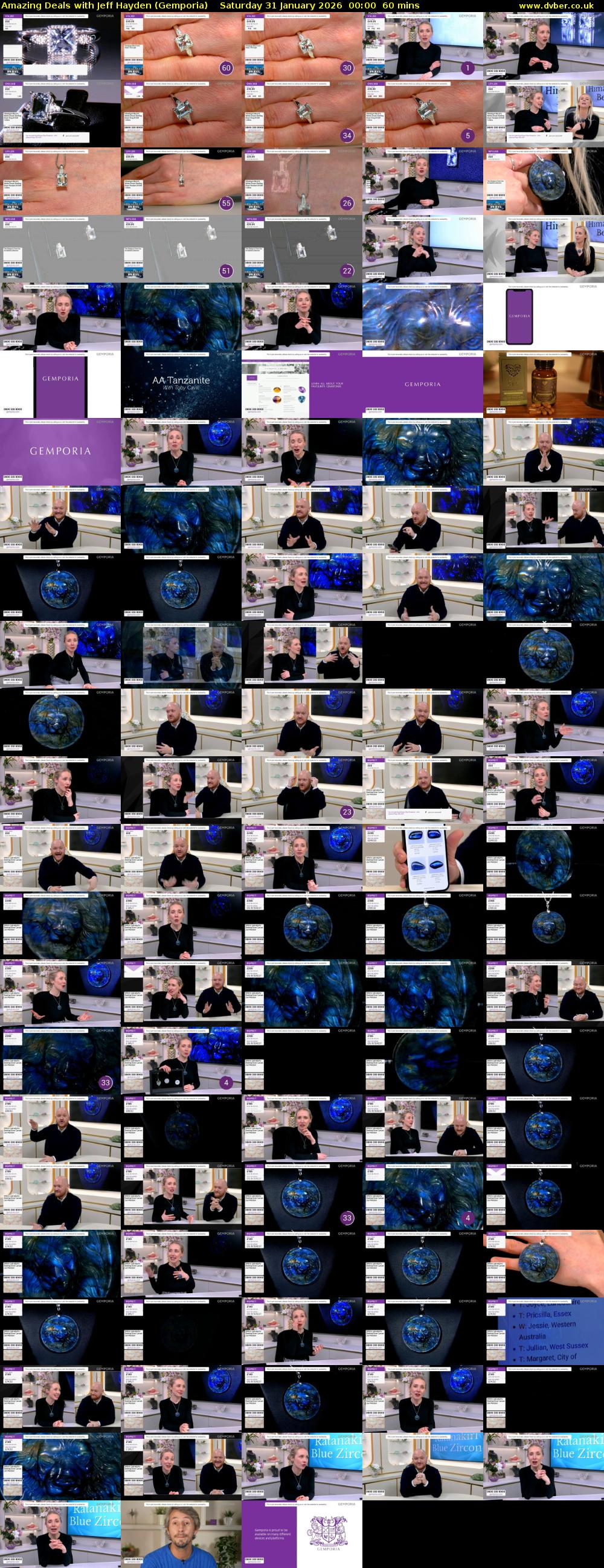 Amazing Deals With Jeff Hayden (Gemporia) Saturday 31 January 2026 00:00 - 01:00