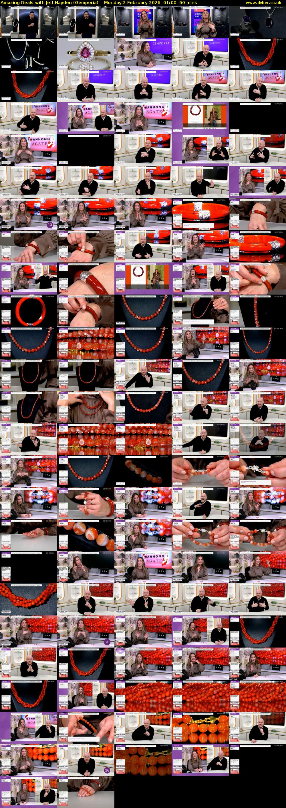 Amazing Deals With Jeff Hayden (Gemporia) Monday 2 February 2026 01:00 - 02:00